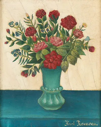 Flowers in a Vase II Henri Rousseau